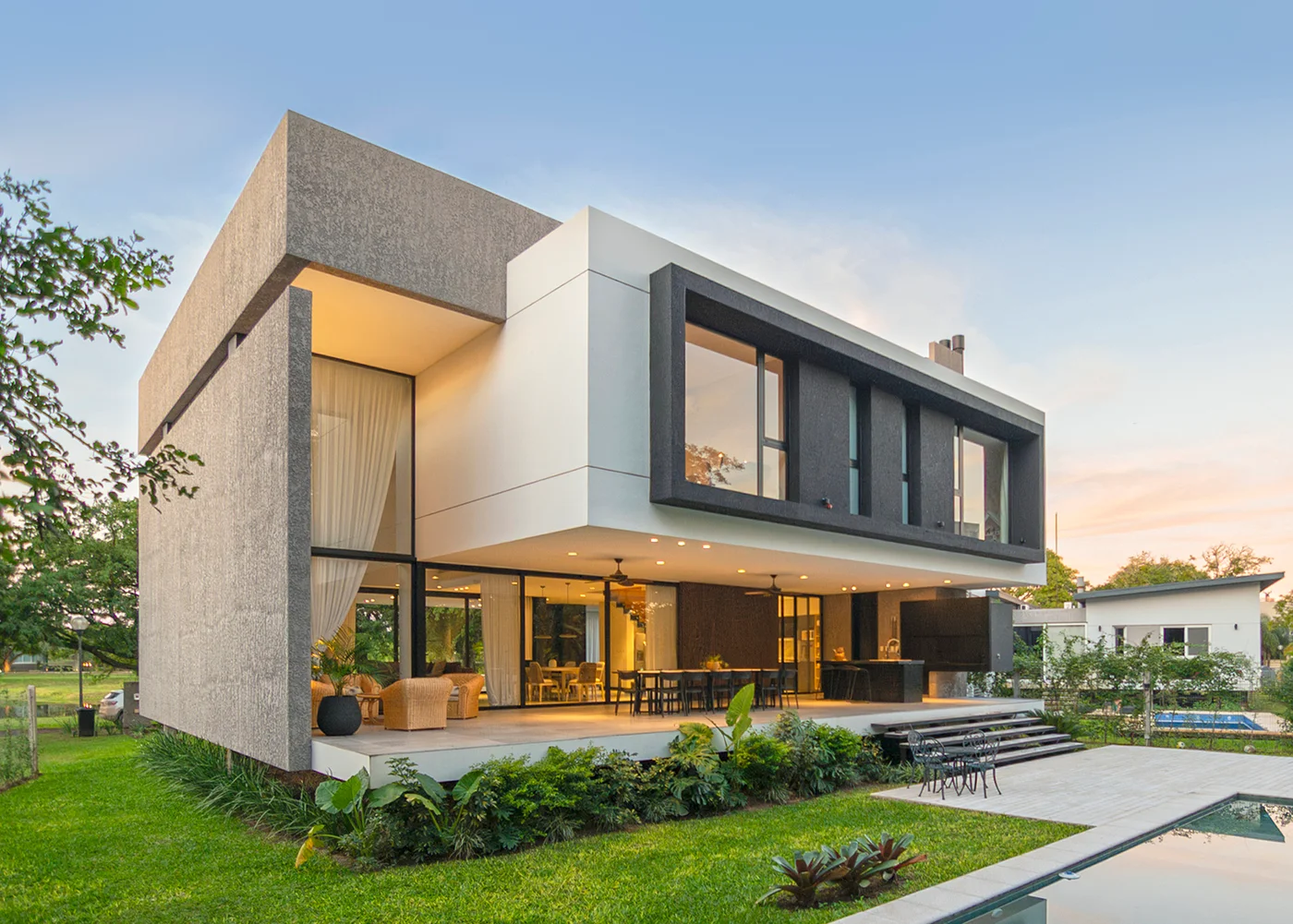 Obra: Casa en el Aire, Barrio La Ribera, Resistencia, Chaco
Sistema: A40
Estudio: LAUEL ARQUITECTURA
Carpintero: VICTORY ALUMINIO