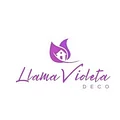 Llama Violeta Deco