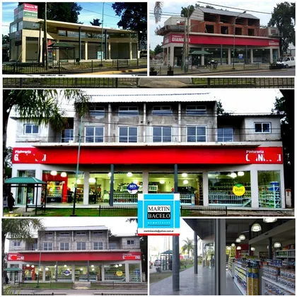 fachada de local comercial urbano — proyecto Casa72, por MartinBacelo.arq, en Canning
