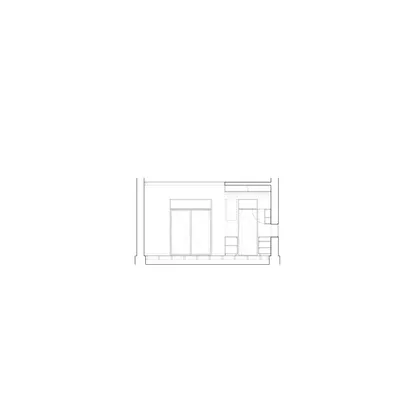 fachada moderna con grandes ventanales — proyecto Reforma Alsina, por Estudio YME, en San Isidro