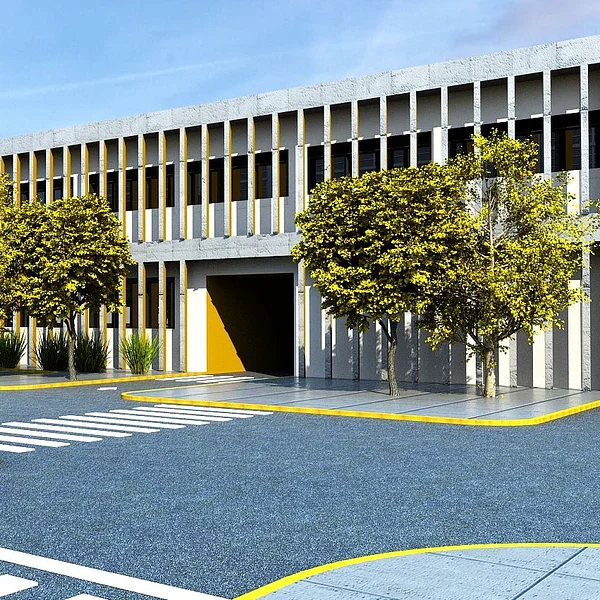 Oficinas y Fabrica de Smurfit Kappa en Bernal (Buenos Aires) German Salas arquitecto