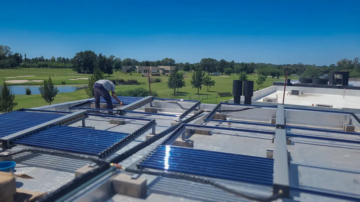 Panel Solar - Haras Santa Maria