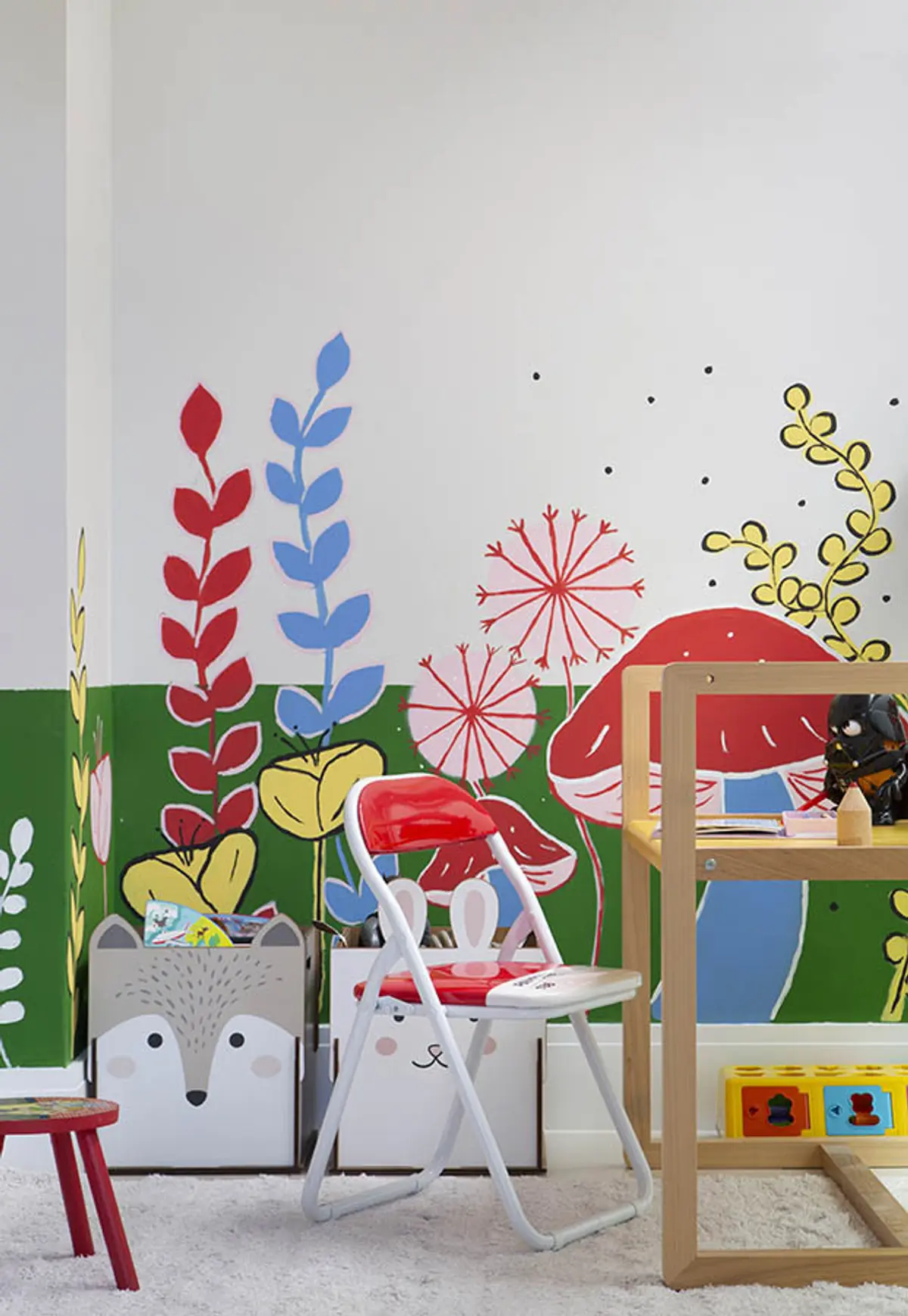 Quarto Quarto de bebês e crianças Estilo Campo com cor predominante Bege do Projeto Cobertura Arquiteta por Amanda Miranda
