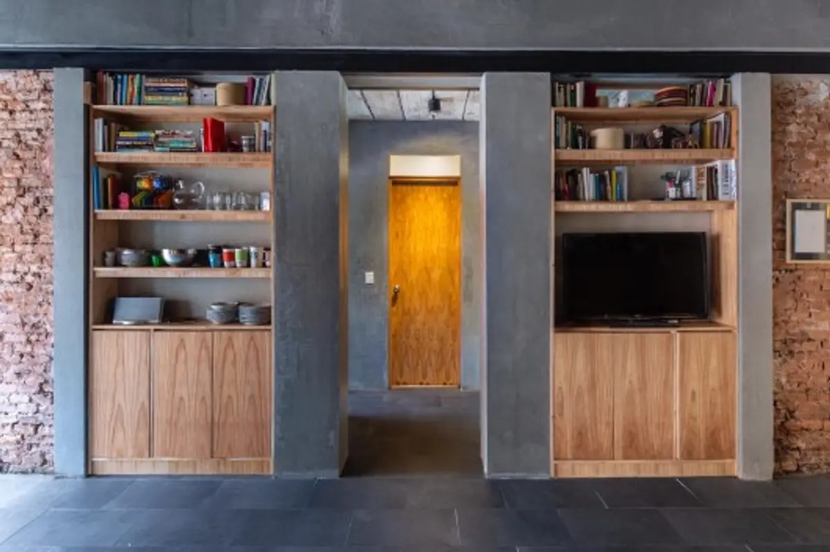 Play room con color predominante Marrón del Proyecto Ref.ED316 por Facundo Arana Arquitecto