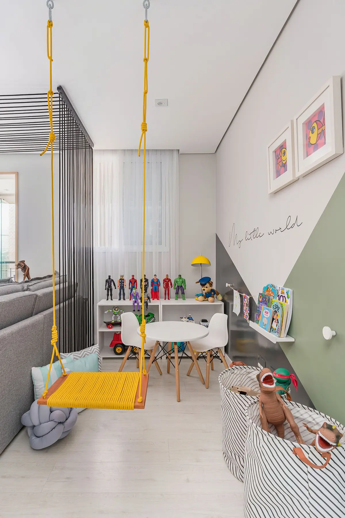 Quarto Quarto de bebês e crianças Estilo Industrial do Projeto Guarulhos - Jardim Zaira por Cordista Interiores e Lighting