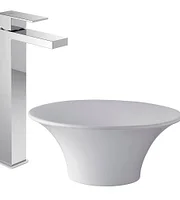 Juego monocomando para bachas tipo vessel Dominic New 0181.02/85N