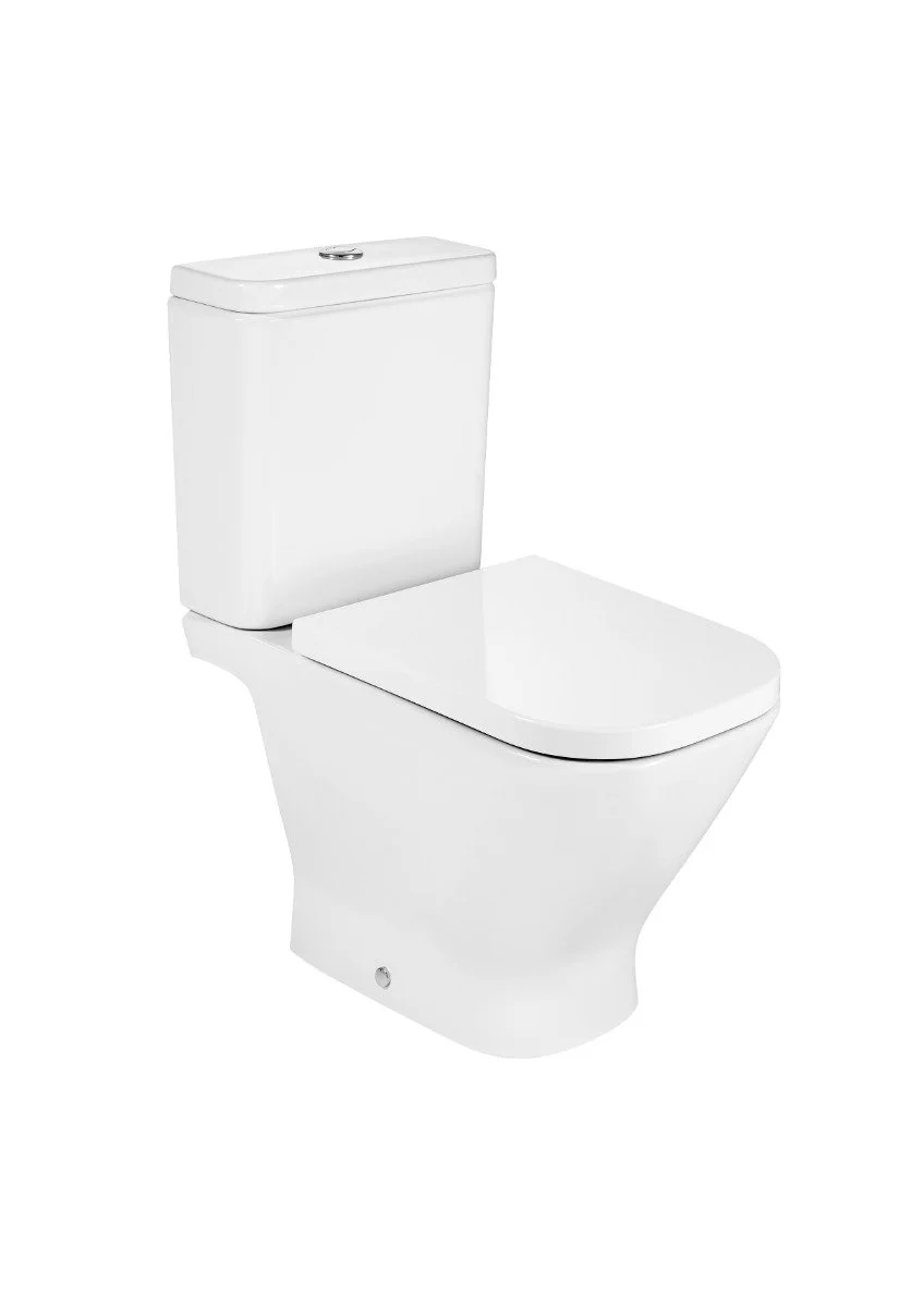 Inodoro largo rimless de pie con salida dual THE GAP