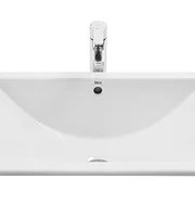 Lavatorio de porcelana de encimera o bajo encimera DIVERTA